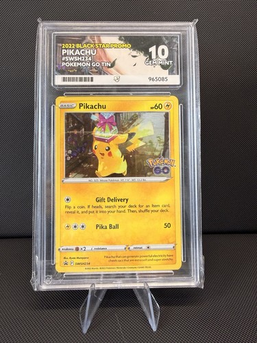Pikachu graded ACE 10 for sale on eBay
