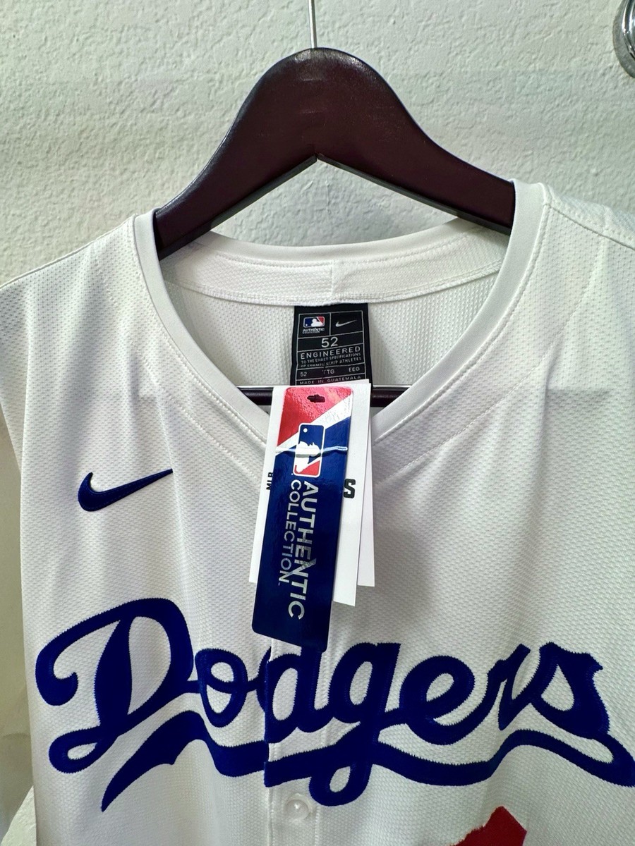 Kobe Bryant Los Angeles Dodgers Nike HomeElite Custom Jersey White