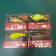 Fishing Lure Megabass Z Crank Red Label Set of 4