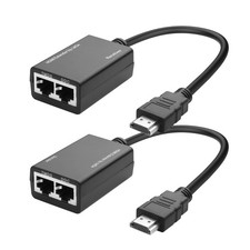 YACSEJAO HDMI Extender Over to Cat5e/6 Network Balun 17 centimeters