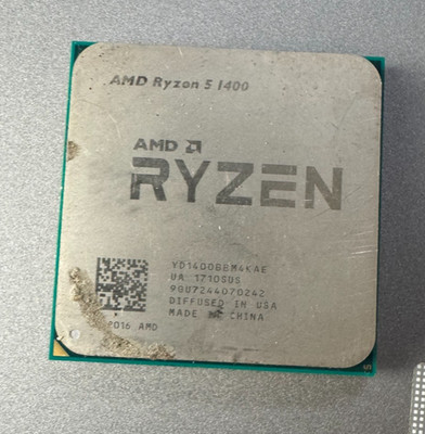 AMD Ryzen 5 1400 Quad-Core Processor for Parts/Repair #4628