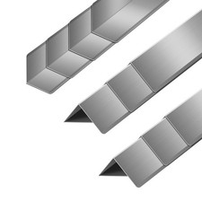 Steel Corner Guards 2 x 2 x 48  Metal Protector, 10 Pack Metal Wall Corner Pr...