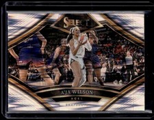 2024 Panini Select WNBA #9 A'ja Wilson Snapshots Flash Prizm