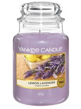Yankee Candle Candela Profumata Giara Grande Lavanda Limone Lavender Lem 150 Ore
