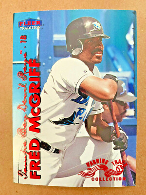 1999 FLEER TRADITION RED WARNING TRACK (You Pick From List) (#'s 1 through 99)