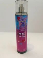 BATH & BODY WORKS PARIS AMOUR  FRAGRANCE MIST OR  BODY CREAM You Choose
