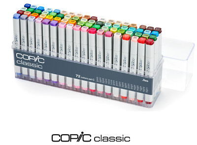 【COPIC CLASSIC】 Manufactured by TOO [72 color C set] ~Normal model~