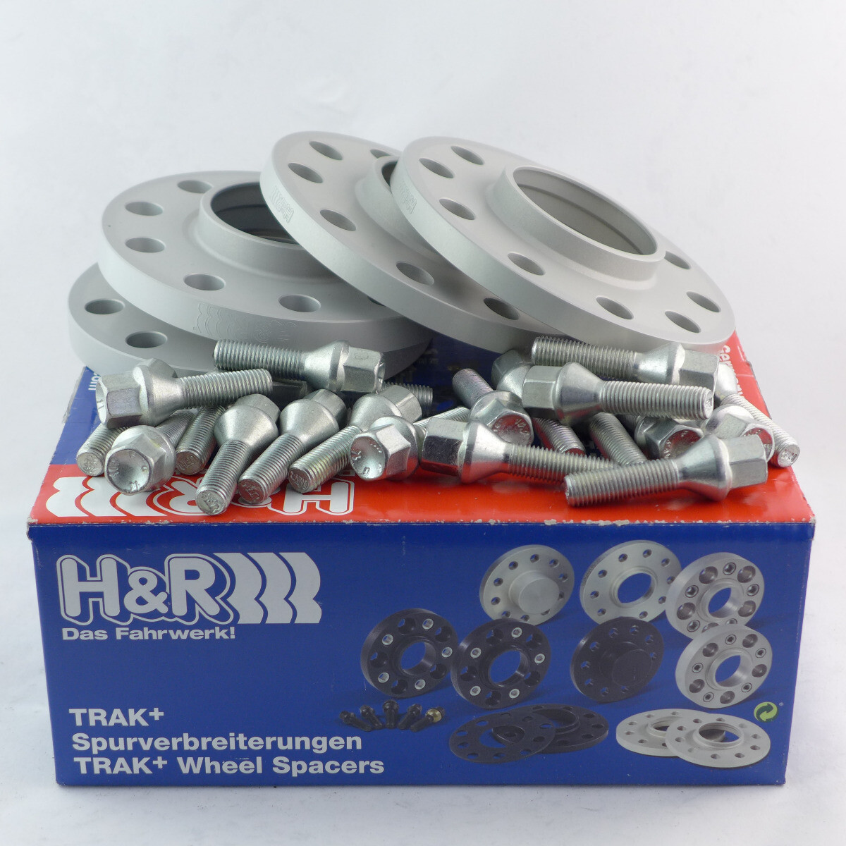 Distanziali H&R TRAK+ 10 Mm Con ABE | Dr 75725-05 | Lega Alluminio Anodizzato | Made In Germany