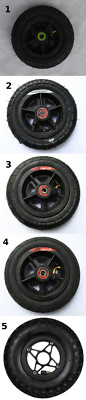 Powerslide Rad 150mm / 200mm für Nordic- & SUV-Modelle (inkl. Lager und Spacer)