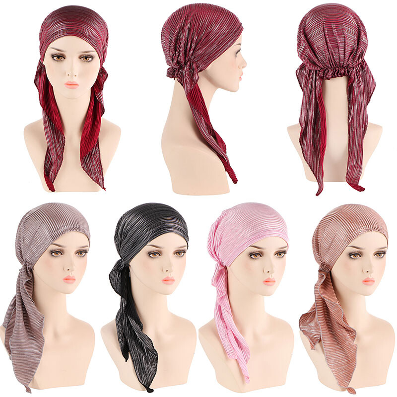 Damen-Turban, Afrikanischer Knoten, Vorgebundene M? Produktbild-Vorschau 4