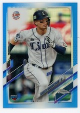 2021 Topps Chrome Nippon Pro Gakuto Wakabayashi Blue Refractor #151 #130/150