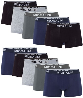  5 oder 10 elastische Herren Boxer-Shorts Retro Hipster Pant Slip Unterhosen
