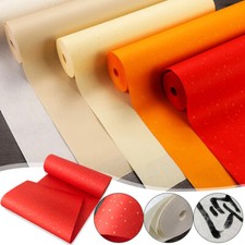 Xuan Paper Roll with Golden Point Couplets Rice Paper for Calligraphy Practice
