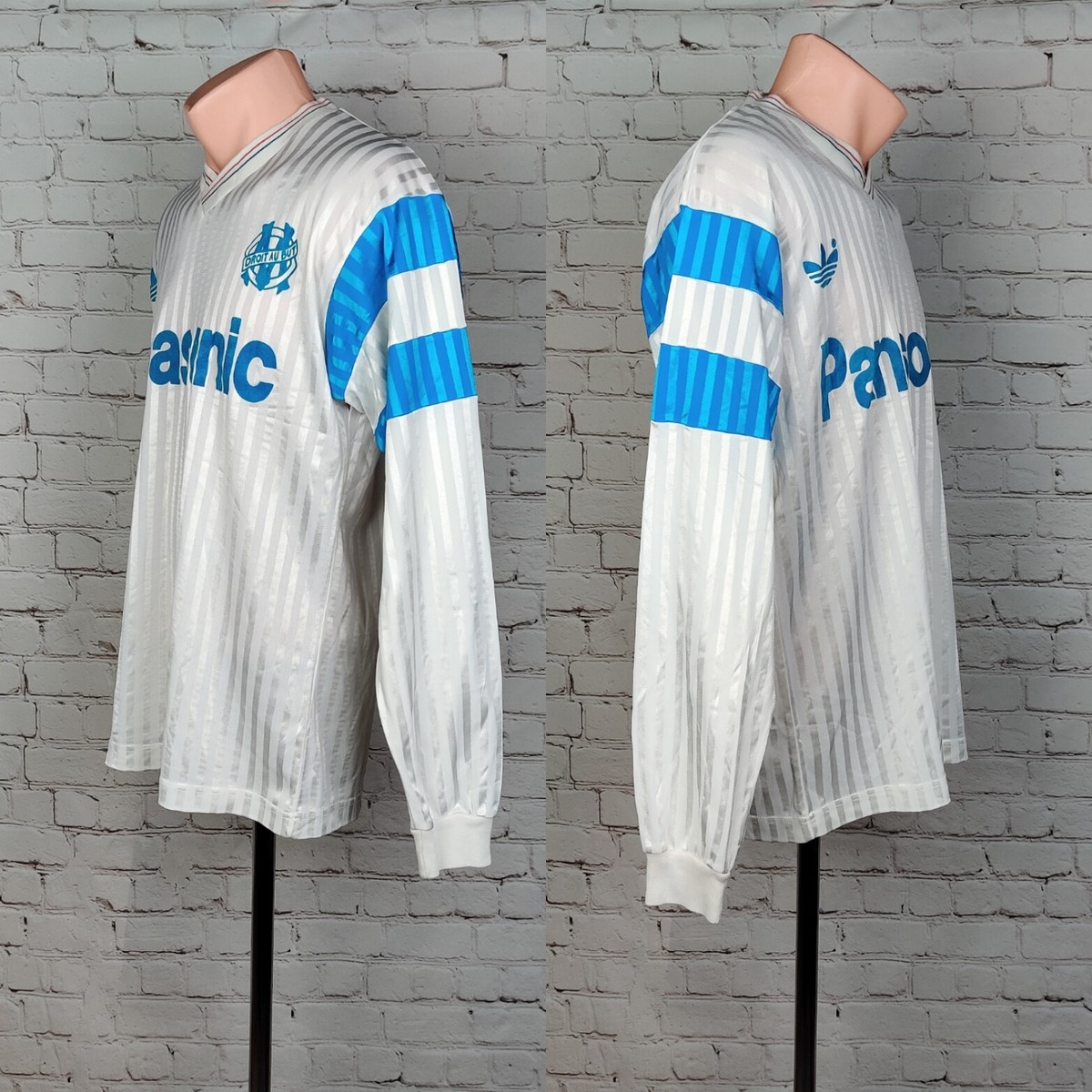 Football shirt soccer FC Olympique Marseille Home 1989/1990/1991