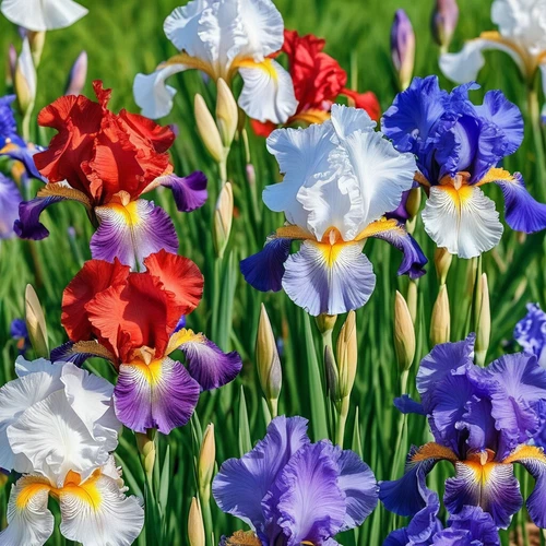 50pcs Rare Heirloom Iris Seeds - Beautiful and Colorful Blooms for Garden - Picture 13 of 13