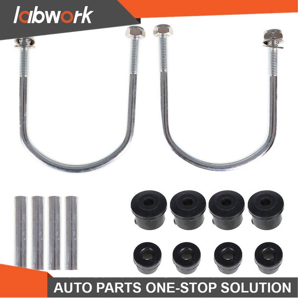 Labwork Rear Leaf Spring Kit For E-Z-GO RXV Golf Carts -2 With Bushing ...