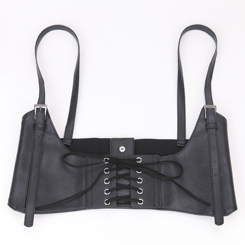 S-3XL Women Fashion Waist Belt Steampunk Underbust Cincher Corset Belt Straps - Picture 8 of 8