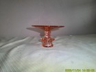 Pink Depression Glass Candle Holder — photo 2