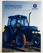 Brochure Tracteur New Holland Vintage Ford Série 40 Powerstar 66 à 112 PTO HP