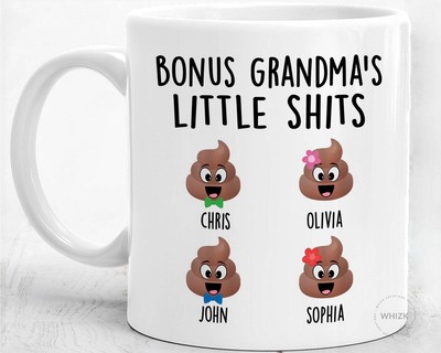 Bonus Grandma Gift Bonus Grandma Mug Step Grandma Mothers Day Gift From Grandson