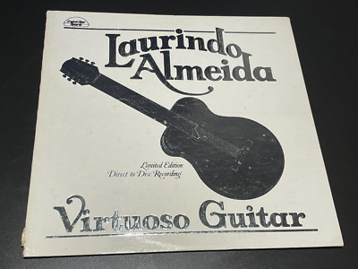 Laurindo Almeida - Vituoso Guitar - Vinyl Record LP Album - 1977 Crystal Clear