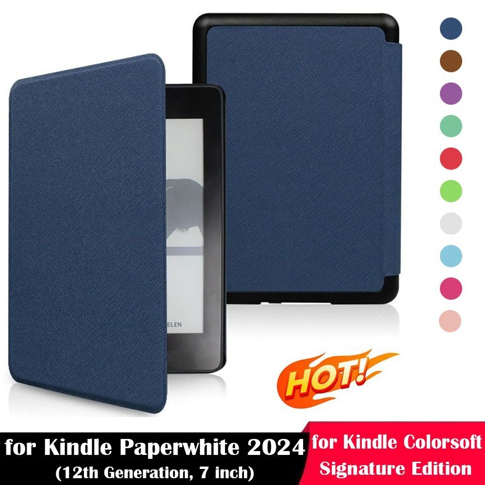 Auto Wake/Sleep eReader Case for Kindle Paperwhite 2024 7 inch  (12th Gen)-image