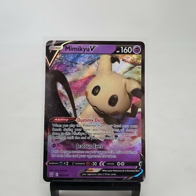Mimikyu V 062/163 - Full Art Ultra Rare Holo - Pokemon Battle Styles