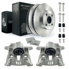 2x Bremssattel Bremszange + Bremsscheiben 255mm vorne Toyota Corolla E12