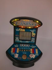 Excalibur 5 in 1 Deluxe Virtual CASINO Electronic HandHeld Poker Blackjack Game