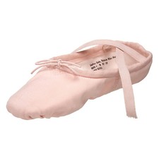 NEW in Box Capezio Pink Pro Canvas 2039 Split Sole Ballet Slipper 5 Wide