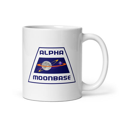 Alpha Moonbase Space: 1999 white glossy mug | eBay