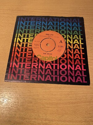 7'' BOB WELCH (FLEETWOOD MAC) * Ebony Eyes (MINT-) ROCK