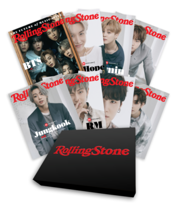 BTS ローリングストーンマガジン　コレクターズボックス Rolling Stone Magazine Box Set Mag BTS V J-Hope Jimin Jungkook RM