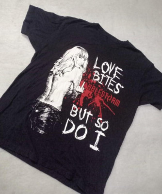 Halestorm Music For Lovers Black T-Shirt Cotton Full Size