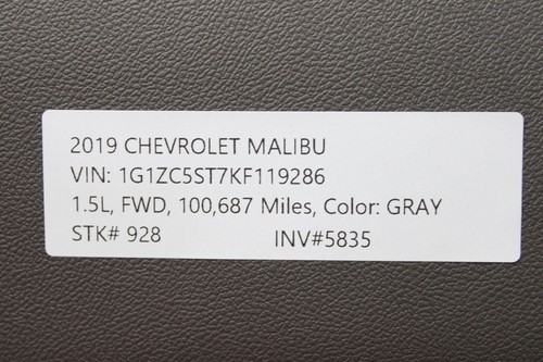 2016-2024 CHEVROLET MALIBU LEFT DRIVER SIDE DASHBOARD END COVER TRIM OEM - Picture 6 of 6