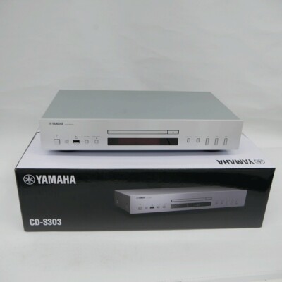 YAMAHA CD-S303 Single-disc CD Player Silver 435W87H260Dmm AC100V form jp
