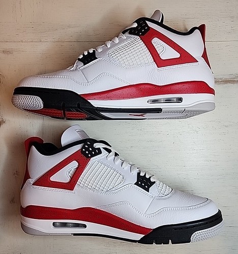 Größe 10 - Jordan 4 Retro Mid Red Cement - Bild 2 von 6