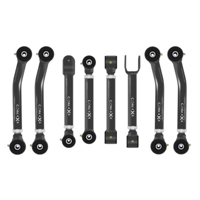 CORE 4X4 8pc Adjustable Control Arm Set Fits Jeep Wrangler TJ-LJ 1997-06