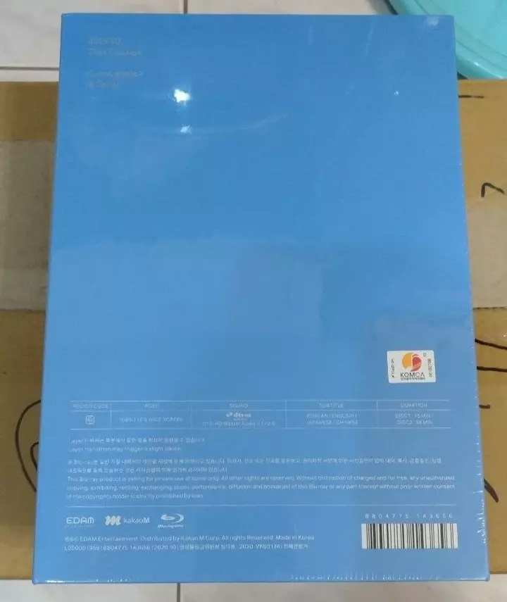 IU 2019 TOUR CONCERT LOVE,POEM IN SEOUL Blu-ray 2DISCS+PhotoBook ...