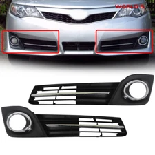 Pair LH And RH Fog Light Bezel For Toyota Camry SE SE Sport 2012 2013 2014