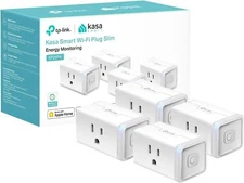 Kasa Smart Plug Mini 15A, Apple HomeKit Supported, Smart Outlet Works with Siri,