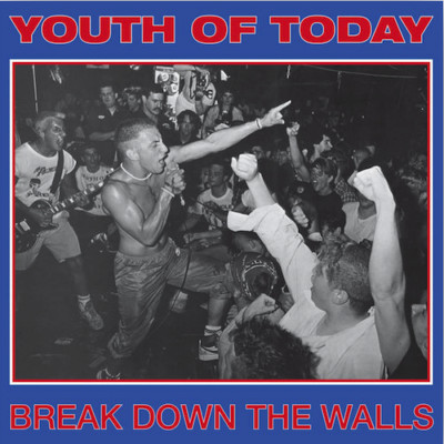 Youth Of Today - Break Down The Walls LP WARZONE BOLD BREAKDOWN SIDE BY SIDE