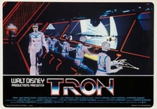 Walt Disney Tron Reproduction Movie Lobby Card archival quality photo 01