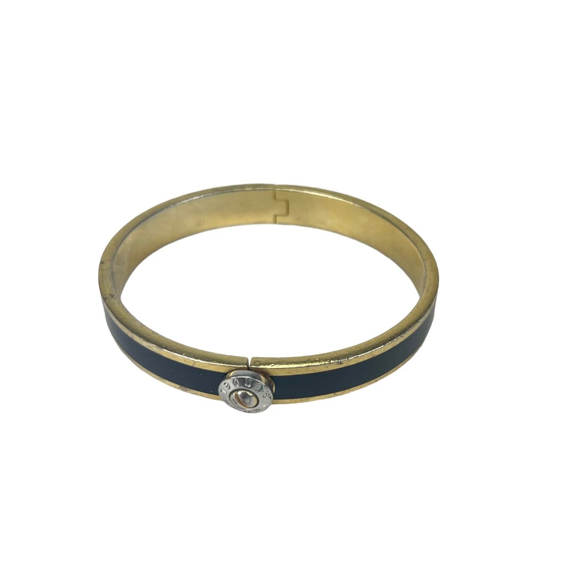 henri bendel Black, White and Gold Decorative Bangle Bracelet Henri Bendel Bracelets | The RealReal main image 3