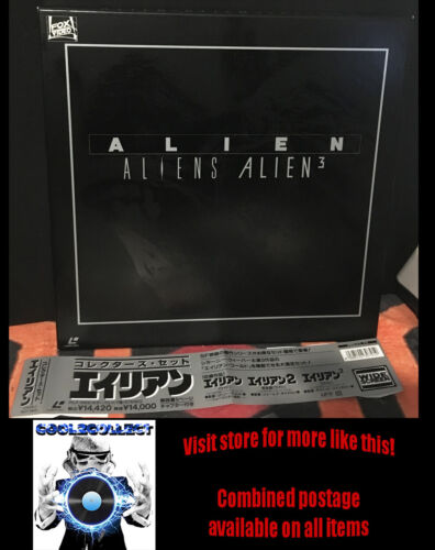 Alien Trilogy Laserdisc box set - Alien / Aliens / Alien 3
