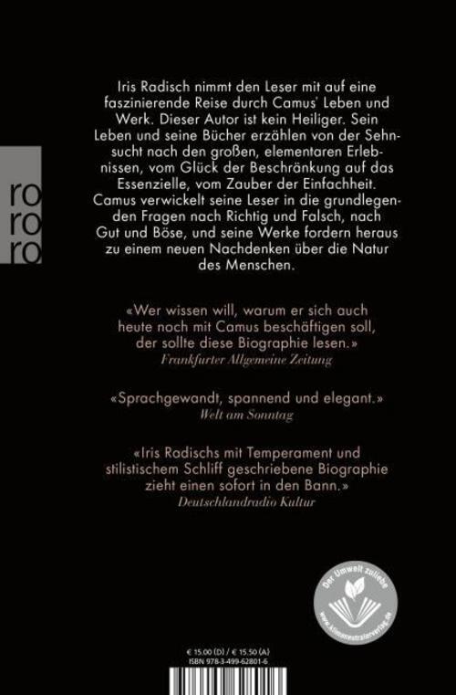 Thumbnail - Iris Radisch / Camus / 9783499628016