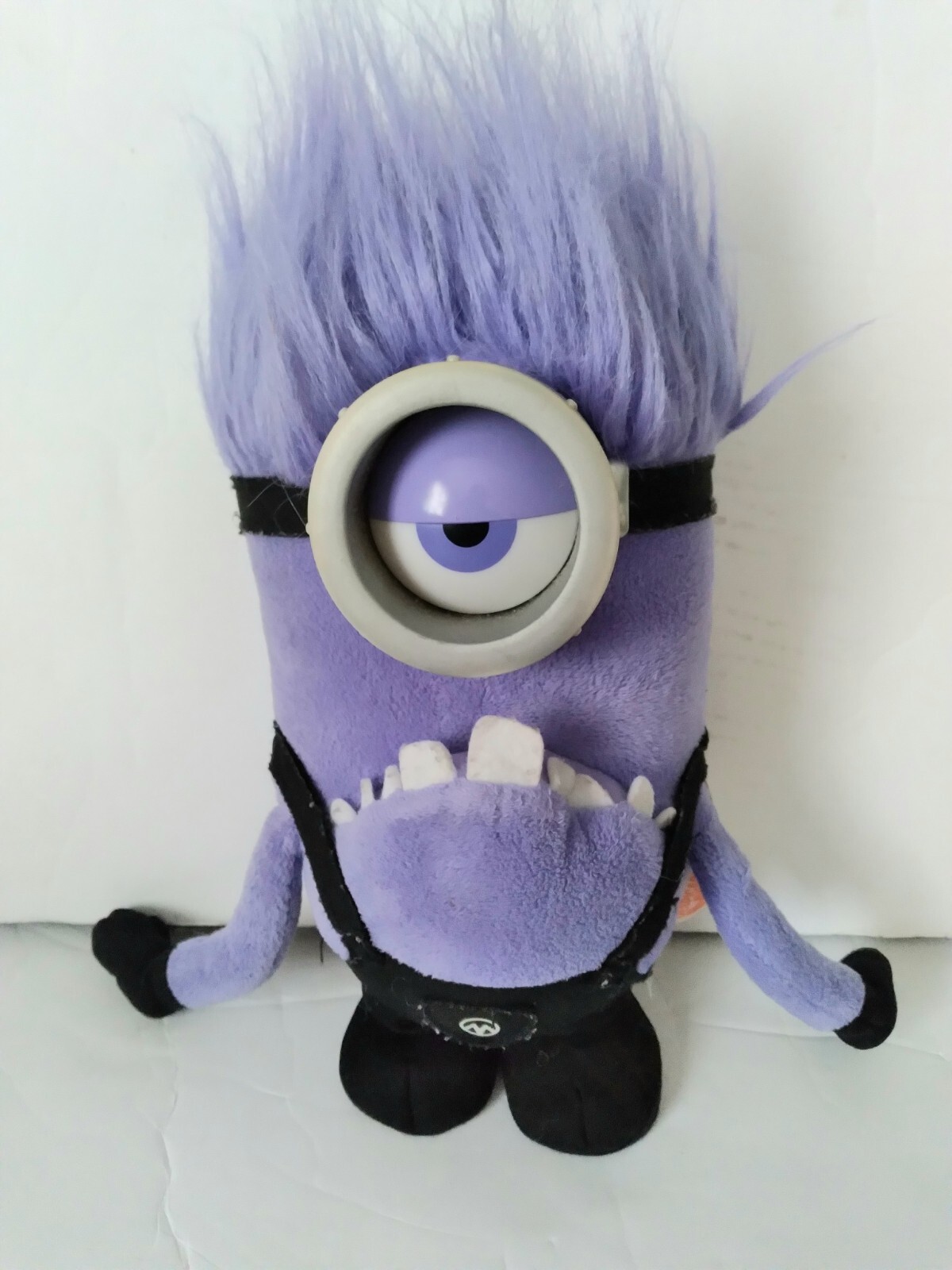 purple minion plush toy