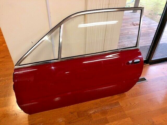1975 Ferrari 365 GT4 2+2 Drivers door windows and trim 400i 412I