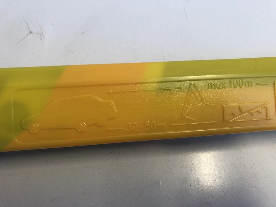 Triángulo de advertencia Renault NUEVO original 27R030417 E20 BMW Ford Hyundai Foto 3 de 4