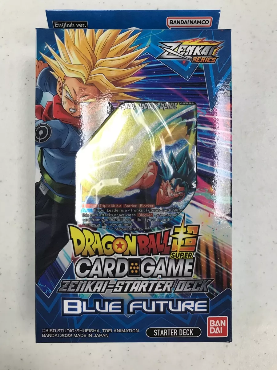 DRAGON BALL SUPER ZENKAI - BLUE FUTURE STARTER DECK